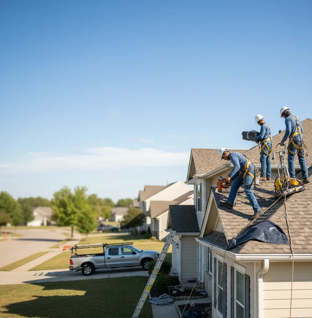 Roof Repair in Sibley